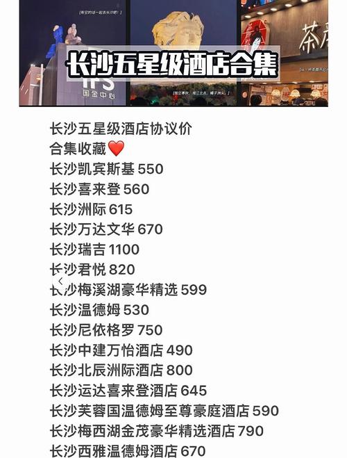 长沙五星级酒店有哪些