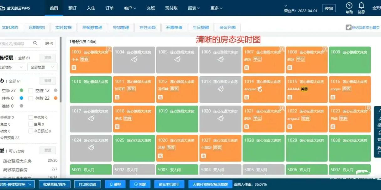 绿云酒店管理系统官网