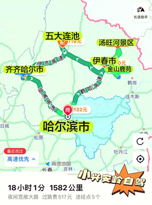 黑龙江夏季自驾游攻略