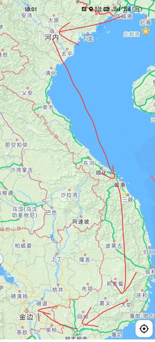 广西东兴到越南自驾游