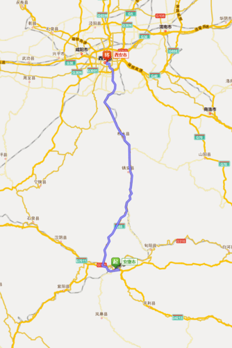 西安到安康一线自驾游