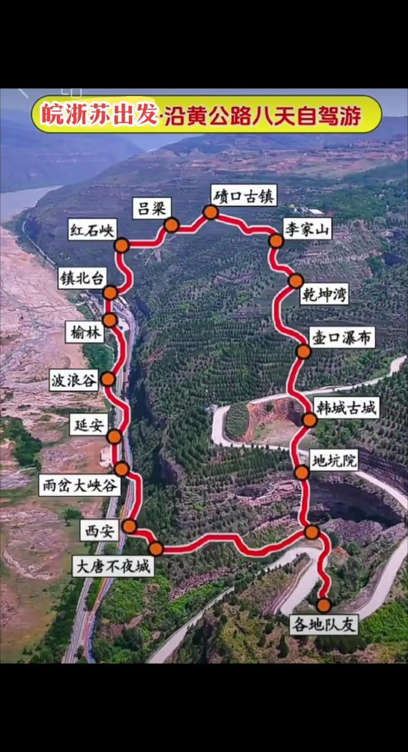 陕西省沿黄公路自驾游