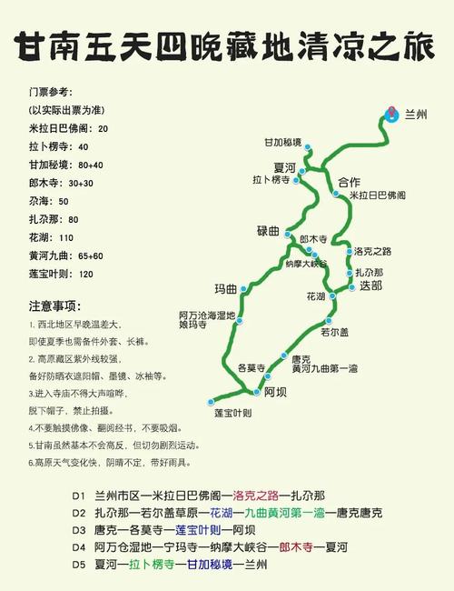 宜昌至甘南自驾游攻略