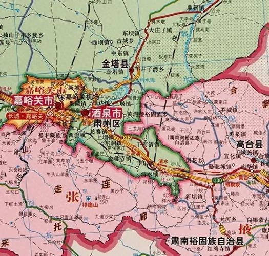 酒泉到陇南自驾游路线