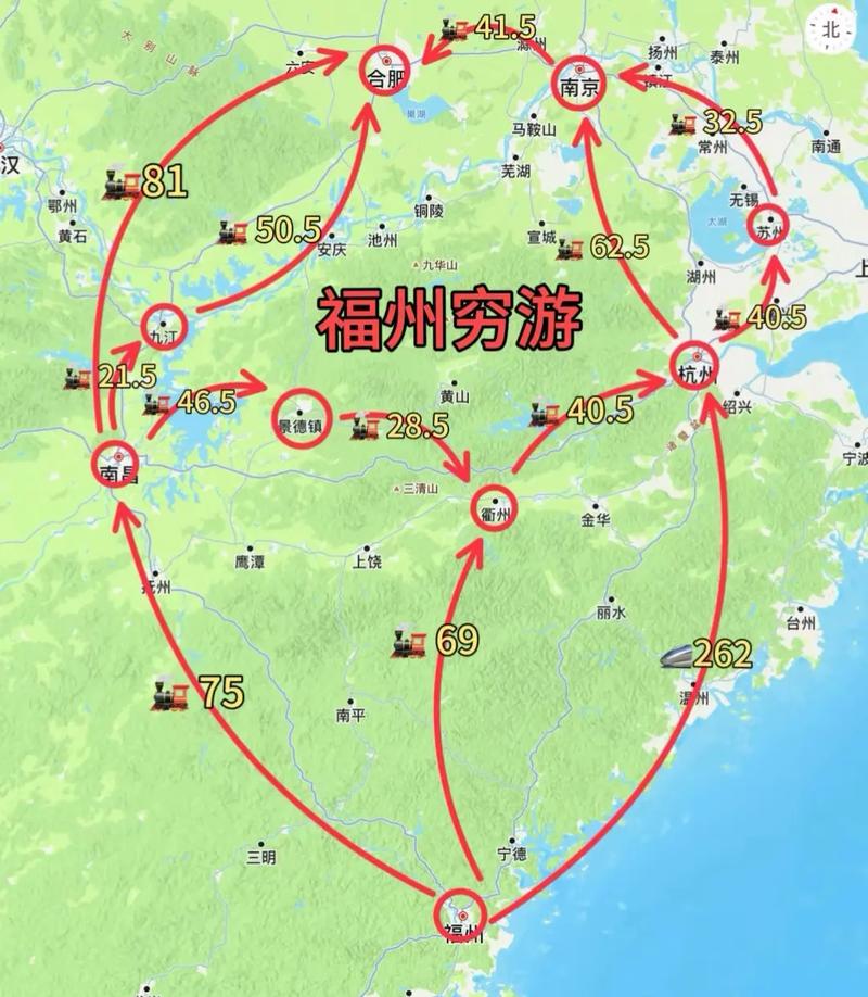 福州至黄岐自驾游线路