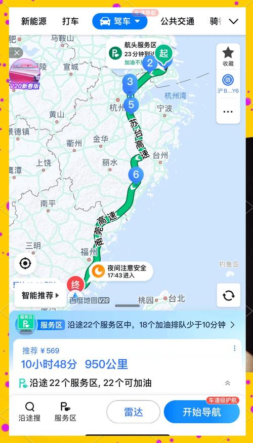 上海去福建自驾游6天