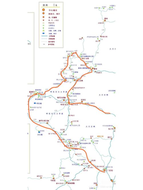 郑州到内蒙自驾游路线