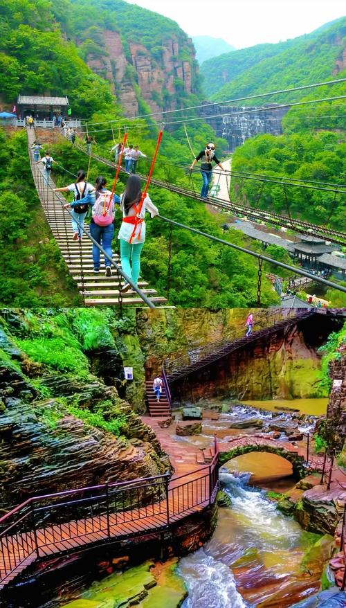 龙潭大峡谷有哪些景点