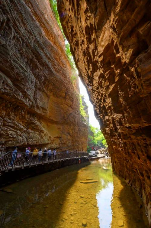 龙潭大峡谷有哪些景点