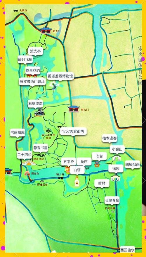 扬州瘦西湖内景点介绍