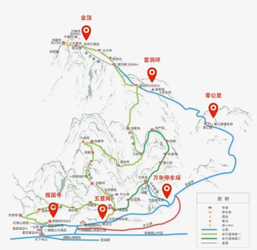 峨眉到云南自驾游路线