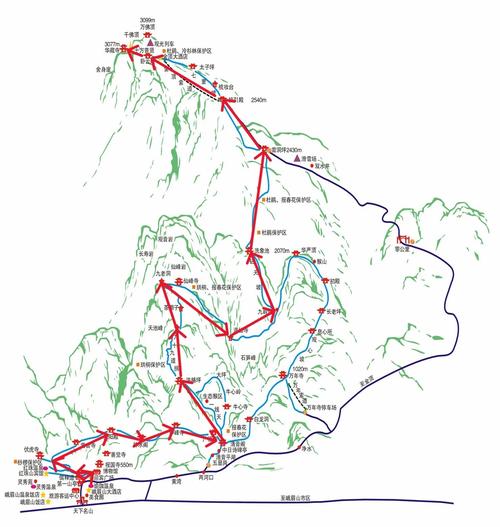 峨眉到云南自驾游路线