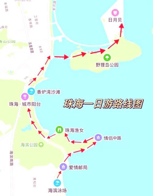 珠海海边旅游景点排行