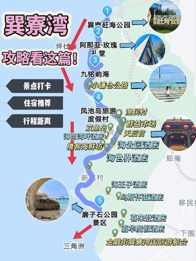 巽寮湾自驾游旅游攻略