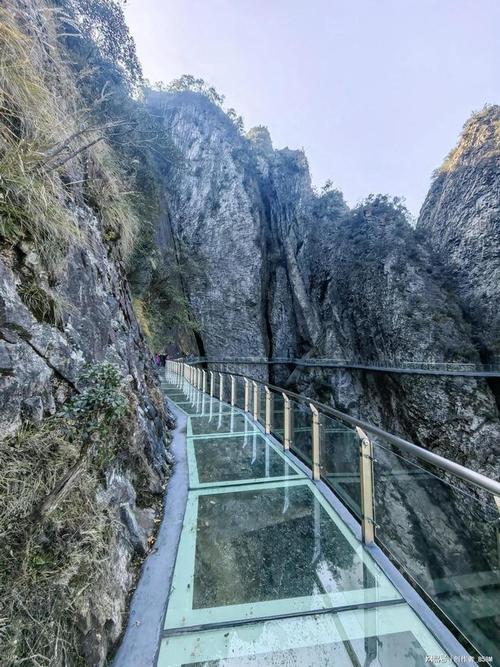 玻璃栈道浙江旅游景点