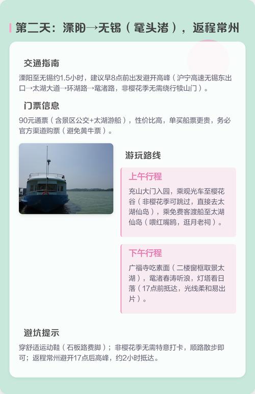 常州二日游自驾游攻略