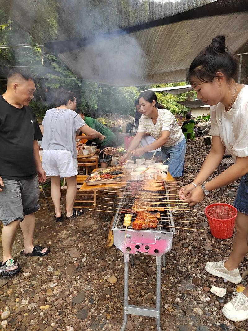 秦岭小峪口自驾游烧烤