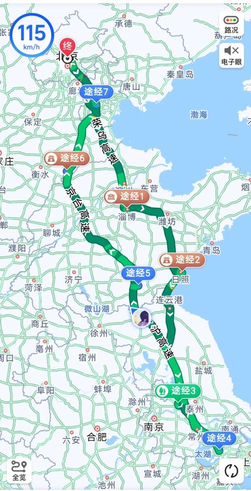 扬州到青岛自驾游路线