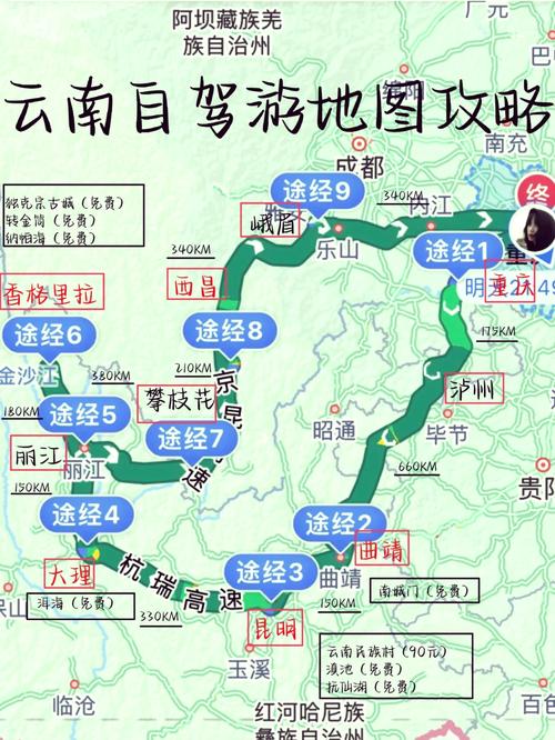 丽江至重庆自驾游攻略